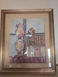 Quadro natura morta  Collina 1985