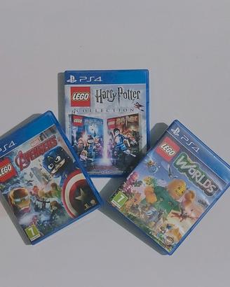 Lotto giochi ps4 lego collection 