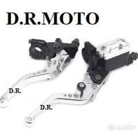 014. KIT POMPA FRENO FRIZIONE LEVA cnc SILVER