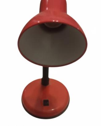 lampada  vintag  rossa