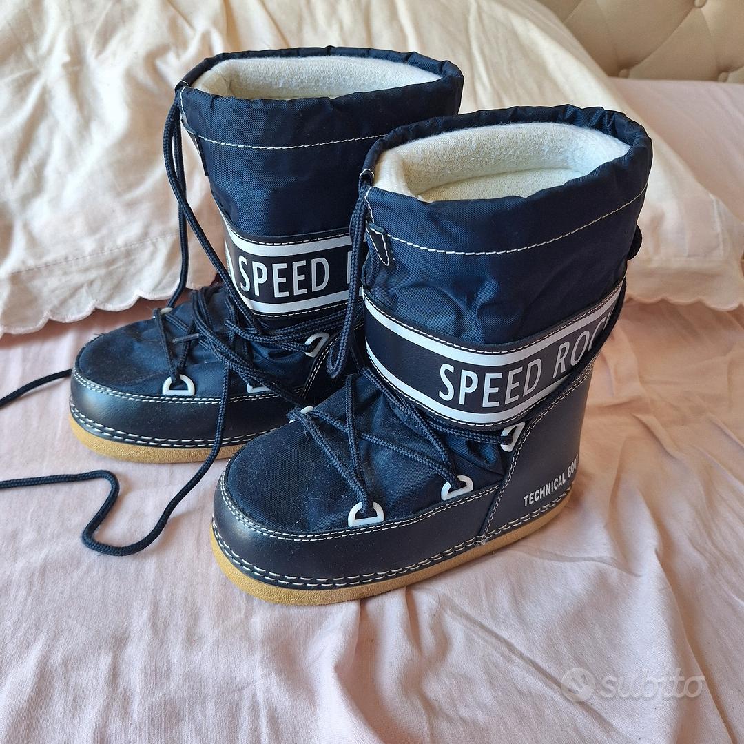 SRTUMEY Stivali da neve per bambini e bambine, invernali, da camminare, foderati in pile, caldi, antiscivolo, impermeabili, invernali, cachi, 13.5 UK Child