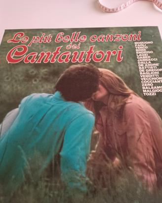 le più belle canzoni dei cantautori 10 vinili 