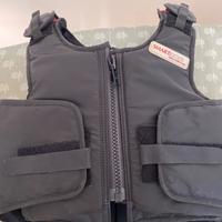 Corpetto/tartaruga per equitazione bambino tg s