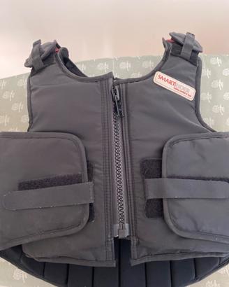 Corpetto/tartaruga per equitazione bambino tg s
