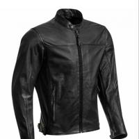 Giacca moto pelle Ixon CRANK AIR Nero XXL