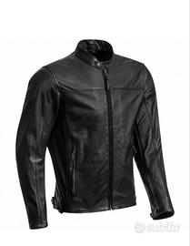 Giacca moto pelle Ixon CRANK AIR Nero XXL