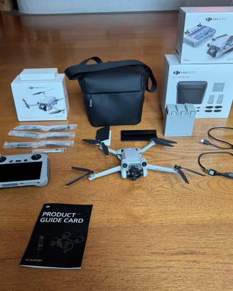 DJI Mini 3 Pro Fly More Combo + DJI RC con schermo