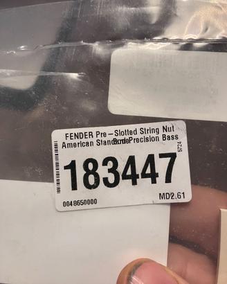 Capotasto fender precision bass