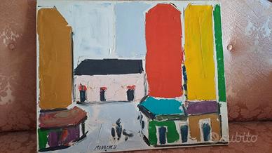 Dipinto  autentico di Sante Monachesi 