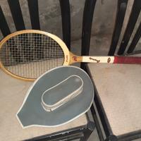 Racchetta da Tennis Vintage con Copri Racchetta