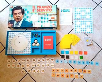 Il Pranzo è Servito Corrado gioco vintage EG