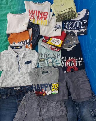 set abbigliamento estivo bambino 36 mesi