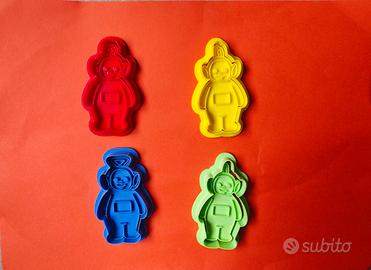 set 4 formine Teletubbies 