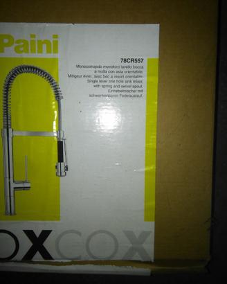 Miscelatore monocomando lavello cucina Paini