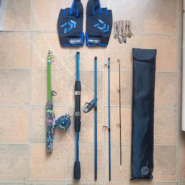 Canne Da Pesca Spinning Mosca Travel E Accessori 