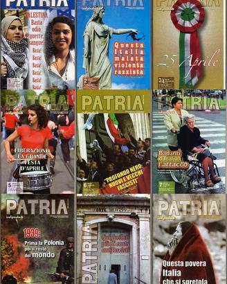 PATRIA INDIPENDENTE (ANPI) - Annata 2009 COMPLETA