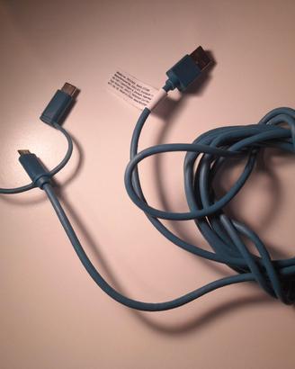 cavo usb ricarica smartphone 