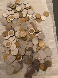 Lotto 1 kg monete Repubblica italiana