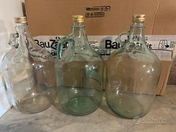Bottiglioni e dame vetro