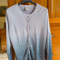 Maglietta donna a manica lunga in viscosa e lurex