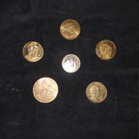 storiche monete commemorative  - anni 60