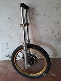 forcella e ruota anteriore yamaha
