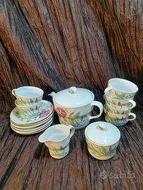 Servizio da tea da per 6 persone marca Ginori in p