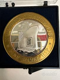 Gettone casinò ag 999 HSP Norwegian Cruise Line