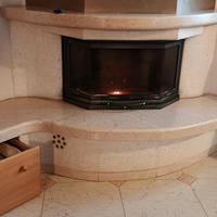 Caminetto CLAM in pietra 