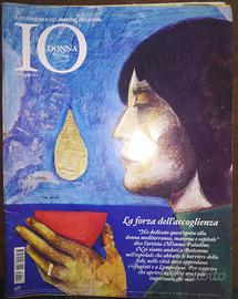 Rivista Io Donna 2013 copertina di Mimmo Paladino