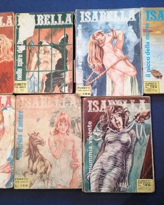 "Isabella" fumetto vintage erotico anni 60/70