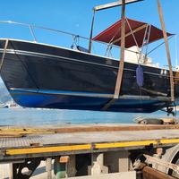 Gozzo Ingenito 7,50 con spiaggetta arriva ad 8 m