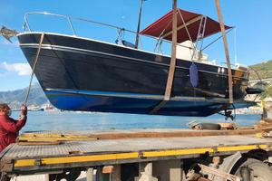 Gozzo Ingenito 7,50 con spiaggetta arriva ad 8 m