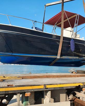 Gozzo Ingenito 7,50 con spiaggetta arriva ad 8 m