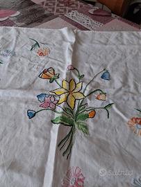 tovaglietta vintage primaverile con 💐 