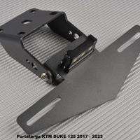 Portatarga KTM DUKE 125 2017 - 2023