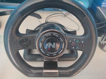volante x tutti PC e console nitrho con pedaliera 
