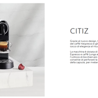 Nespresso CitiZ Limousine Black + 10 cialde ass.