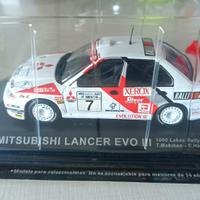 Modellino Mitsubishi Lancer Evo III Rally