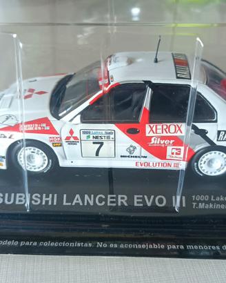 Modellino Mitsubishi Lancer Evo III Rally