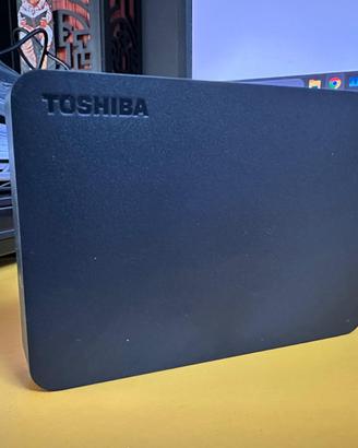 Hard disk esterno portatile TOSHIBA 4TB USB 3.0