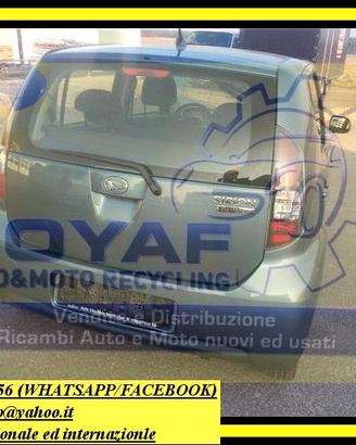 Ricambi Dahiatsu sirion fino al 2015