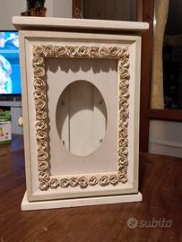 mobiletto portachiavi shabby chic