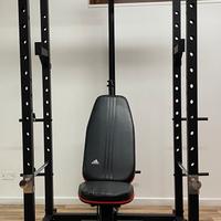 Power Rack e panca regolabile Adidas