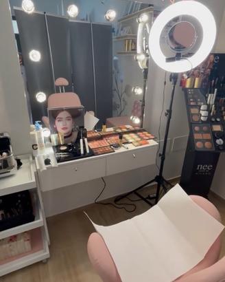 specchio postazione make up medicalandbeauty