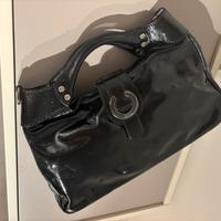 Borsa Vernice Nero Giardini