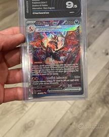 Charizard 234/091 9.5 Ai grading + masterset