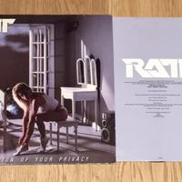 RATT INVASION OF YOUR PRIVACY LP 1st Made GER Glam