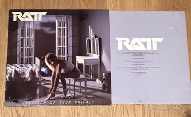 RATT INVASION OF YOUR PRIVACY LP 1st Made GER Glam