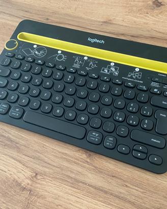 Tastiera Logitech wireless multi dispositivo nuova